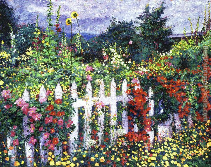 David Lloyd Glover The Painter's Palette Garden